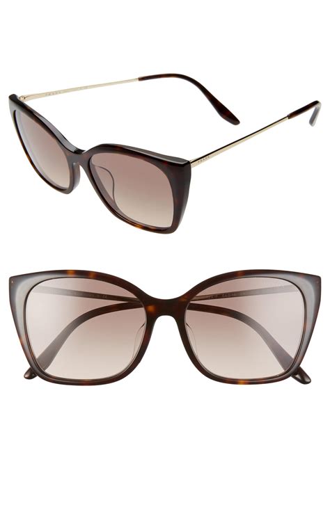 prada gradient cat eye sunglasses